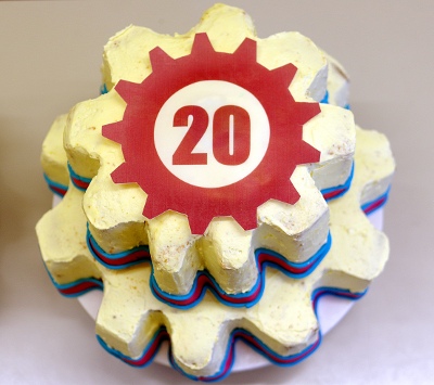 FOSDEM 2020 cake